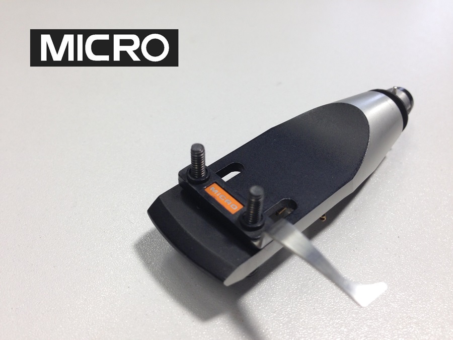 MICRO H-202 ヘッドシェル リード線/取付ネジ付 重量約12g (HE03)