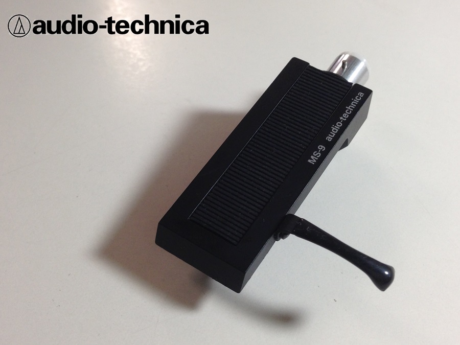 美品 audio-technica MS-9 ヘッドシェル リード線付 重量約10g (HE16)