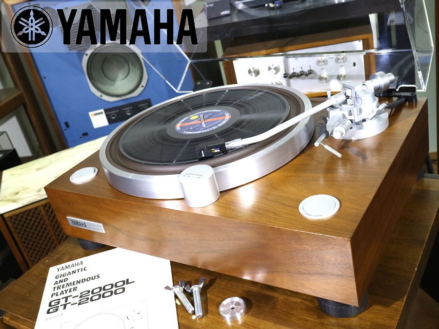 最大10%OFFクーポン YAMAHA GT-2000L レコードプレーヤー 新品ダスト